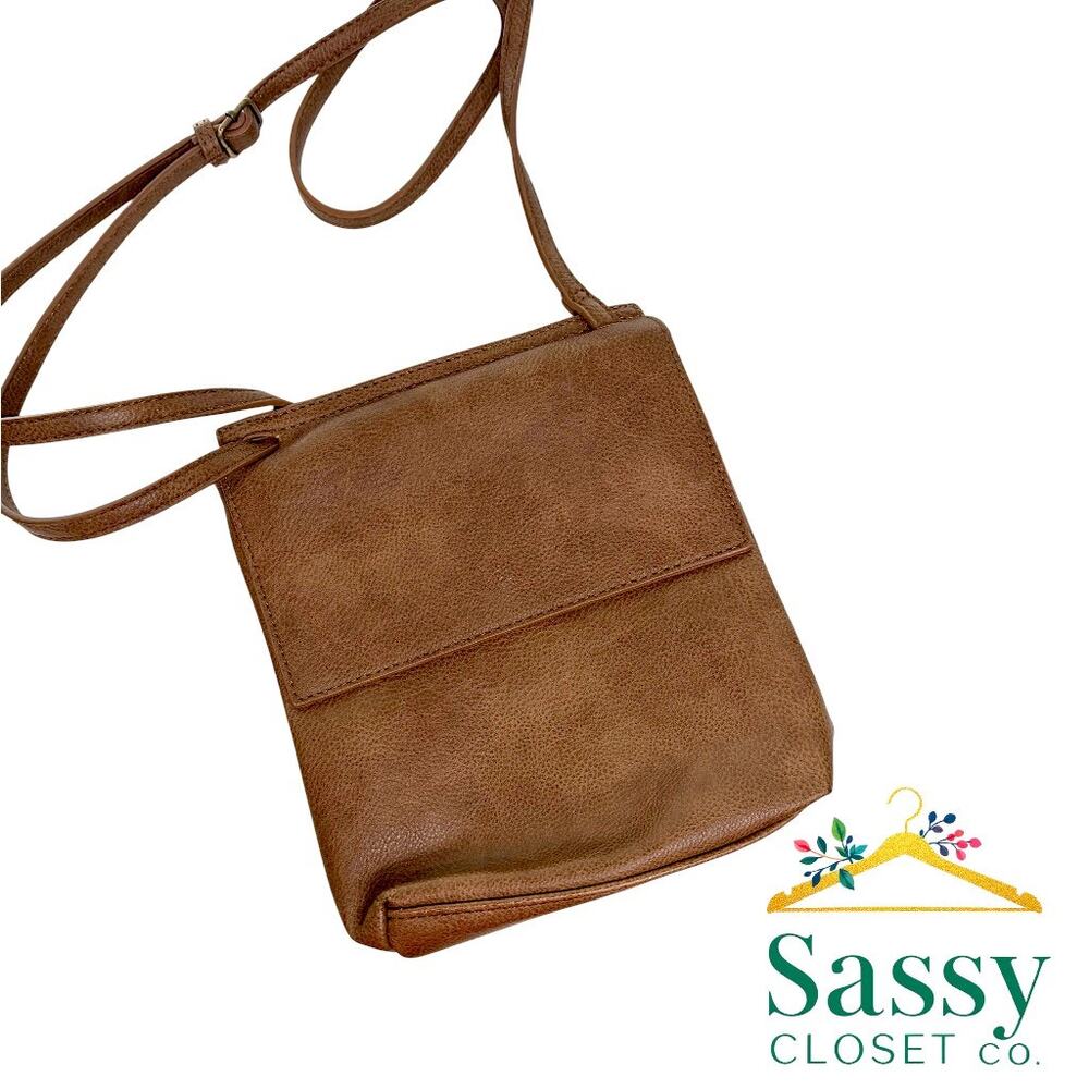 JOY STATEMENT Statement Bag – Brown Flap Crossbody, Everyday Style, OS